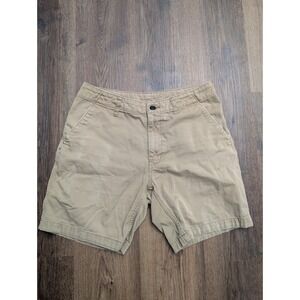 Patagonia Shorts Mens 32 Tan‎ Beige Organic 100% Cotton Chino Hiking Outdoor
